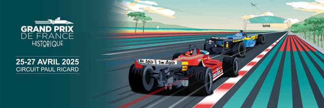 Grand Prix de France Historique Banner